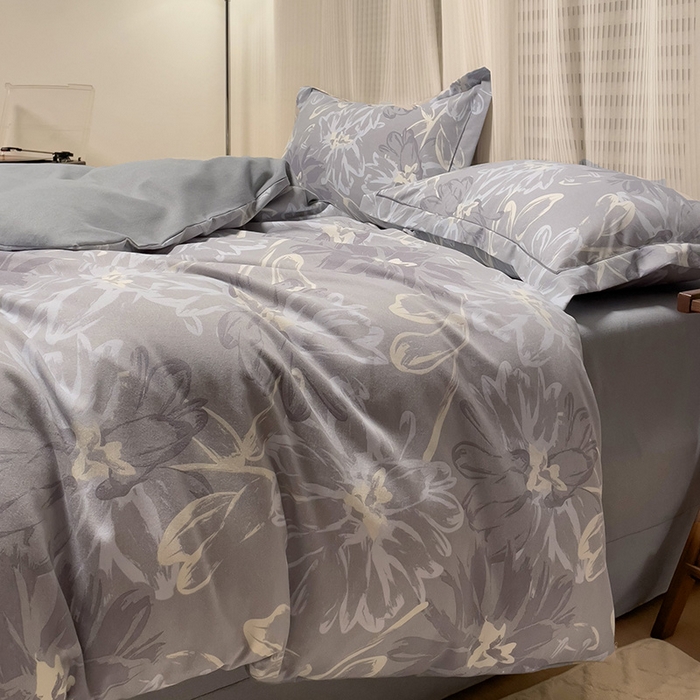 91家纺网 家纺一手货源 找家纺 卡普家居 2025新款全棉纯棉磨毛加厚单品系列-被套单件单被套 梦菲