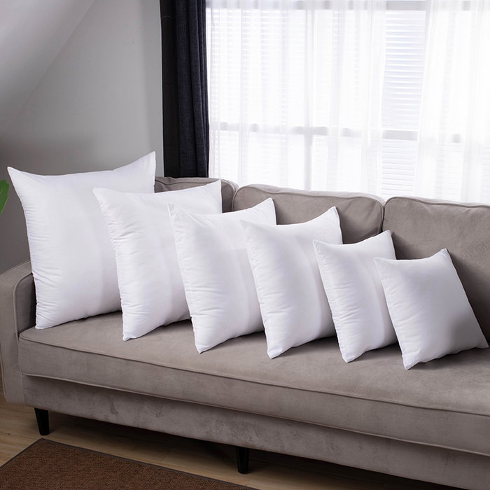 91家纺网 家纺一手货源 找家纺 （总）新奇异 2025新款白色磨毛布抱枕芯靠垫芯枕头（尺寸可定制）