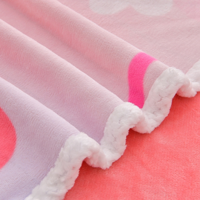 91家纺网 家纺一手货源 找家纺 绒耀 2025新款菠萝格牛奶绒四件套 心有灵犀