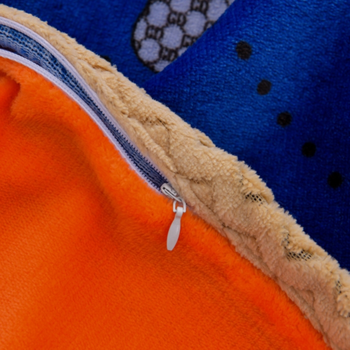 91家纺网 家纺一手货源 找家纺 绒耀 2025新款菠萝格牛奶绒四件套 元气小熊