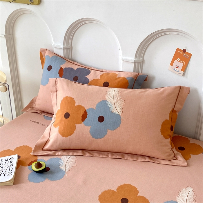 卡普二店 2025新款全棉纯棉磨毛加厚单品系列-枕套单件单枕套 阿芙朵