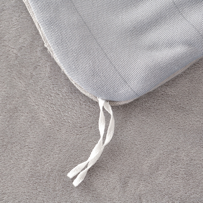 91家纺网 家纺一手货源 找家纺 妮恒美 2025新款加厚牛奶绒刺绣四件套-熊猫系列 熊猫-爵士灰