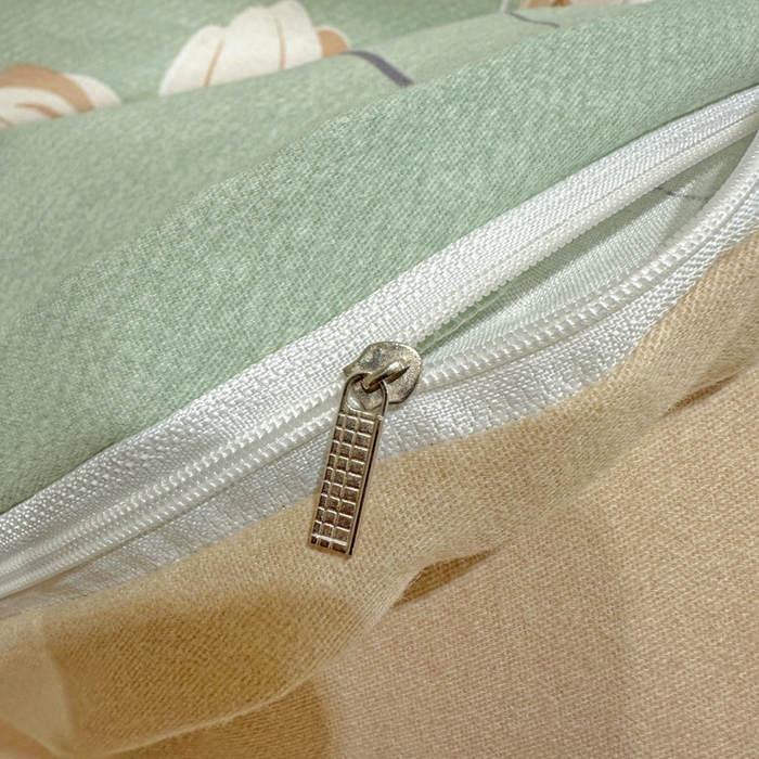 91家纺网 家纺一手货源 找家纺 卡普二店 2025新款全棉纯棉磨毛加厚四件套系列-四件套 春色满园