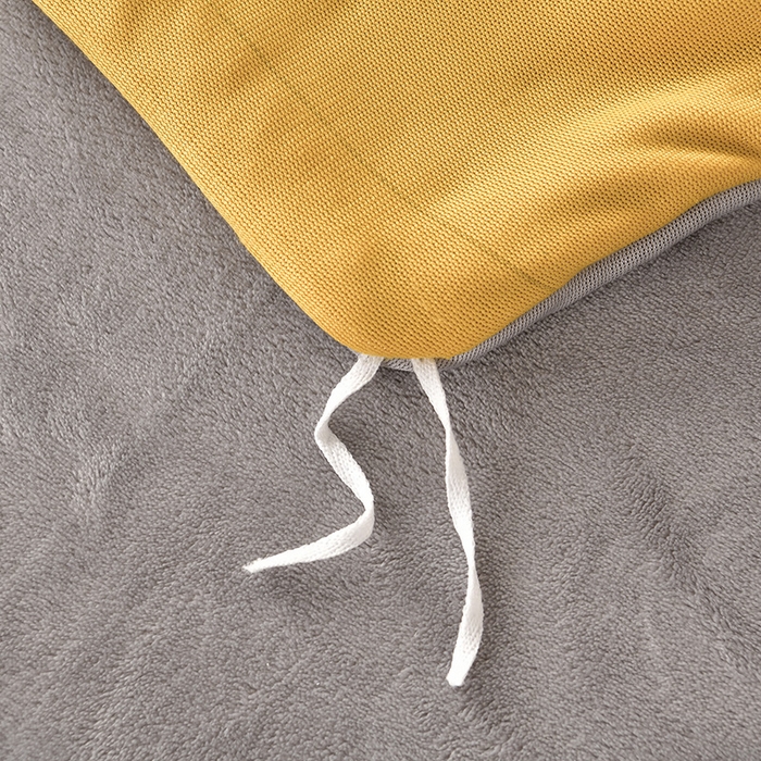 91家纺网 家纺一手货源 找家纺 妮恒美 2025新款加厚牛奶绒刺绣四件套-熊猫系列 熊猫-奶黄