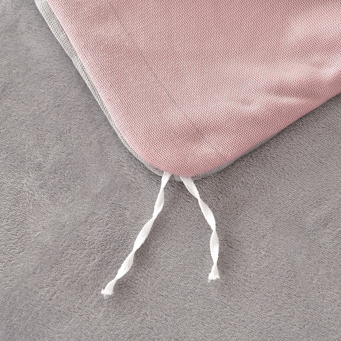 91家纺网 家纺一手货源 找家纺 妮恒美 2025新款加厚牛奶绒刺绣四件套-熊猫系列 熊猫-浅豆沙