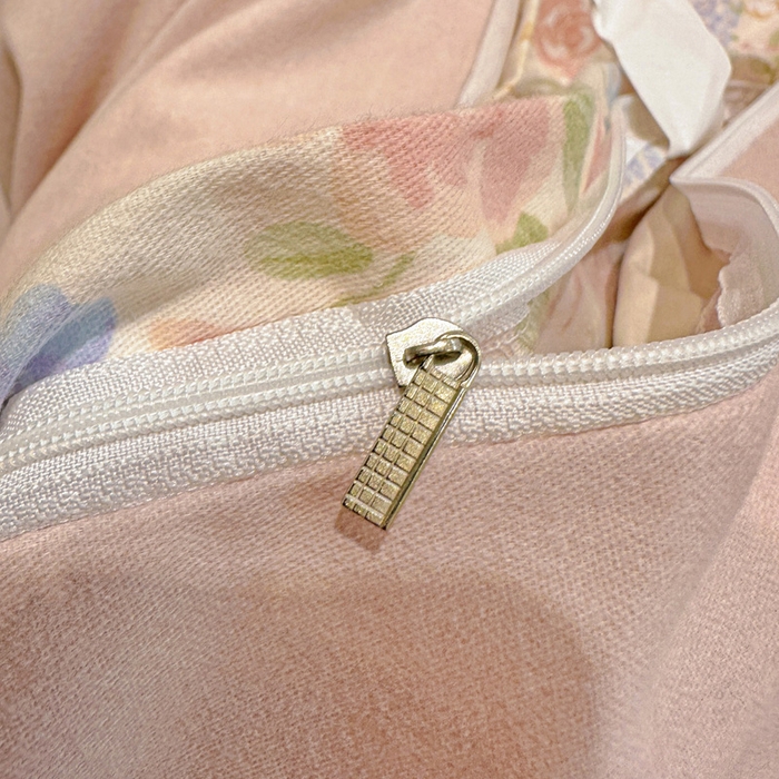 91家纺网 家纺一手货源 找家纺 卡普二店 2025新款全棉纯棉磨毛加厚四件套系列-四件套 花恋