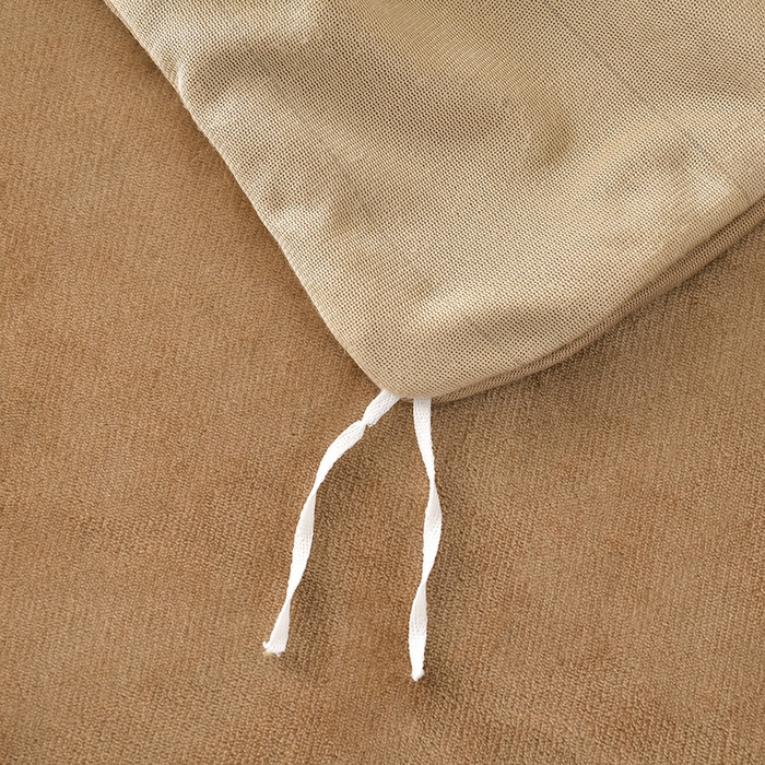 91家纺网 家纺一手货源 找家纺 妮恒美 2025新款加厚牛奶绒刺绣四件套-熊猫系列 熊猫-浅咖