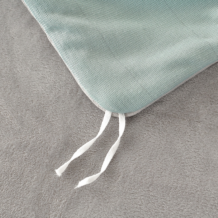 91家纺网 家纺一手货源 找家纺 妮恒美 2025新款加厚牛奶绒刺绣四件套-熊猫系列 熊猫-蔚蓝