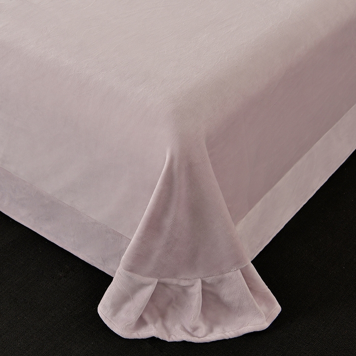 91家纺网 家纺一手货源 找家纺 妮恒美 2025新款加厚牛奶绒刺绣四件套-熊猫系列 熊猫-嫣紫