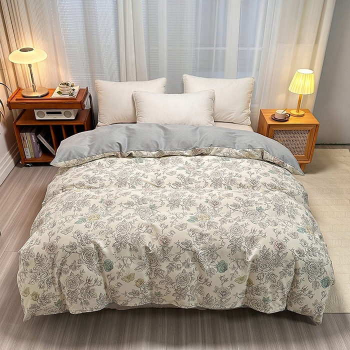 91家纺网 家纺一手货源 找家纺 （总）卡普二店 2025新款全棉纯棉磨毛加厚单品系列-被套单件单被套