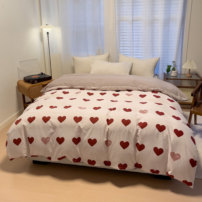 91家纺网 家纺一手货源 找家纺 （总）卡普二店 2025新款全棉纯棉磨毛加厚单品系列-被套单件单被套