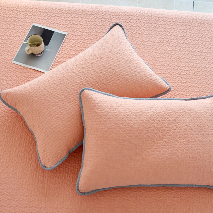 春皖家纺 2025新款全棉纯棉多功能单枕套 枕套单件 洛格-玉色