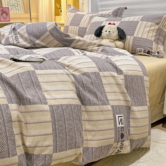 91家纺网 家纺一手货源 找家纺 卡普二店 2025新款全棉纯棉磨毛加厚单品系列-被套单件单被套 埃德加