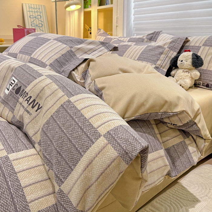 91家纺网 家纺一手货源 找家纺 卡普二店 2025新款全棉纯棉磨毛加厚单品系列-被套单件单被套 埃德加