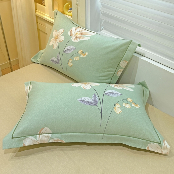 91家纺网 家纺一手货源 找家纺 卡普二店 2025新款全棉纯棉磨毛加厚单品系列-被套单件单被套 春色满园