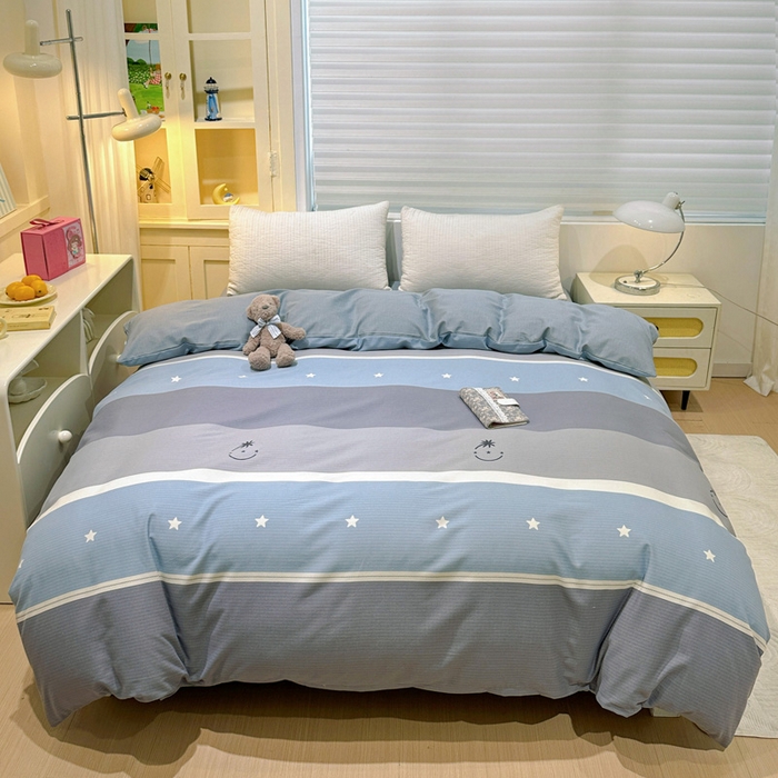 91家纺网 家纺一手货源 找家纺 卡普二店 2025新款全棉纯棉磨毛加厚单品系列-被套单件单被套 格利亚