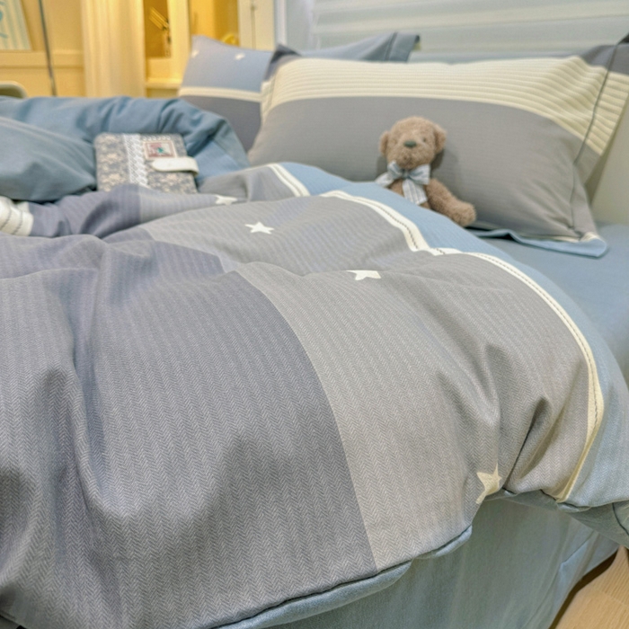 91家纺网 家纺一手货源 找家纺 卡普二店 2025新款全棉纯棉磨毛加厚单品系列-被套单件单被套 格利亚