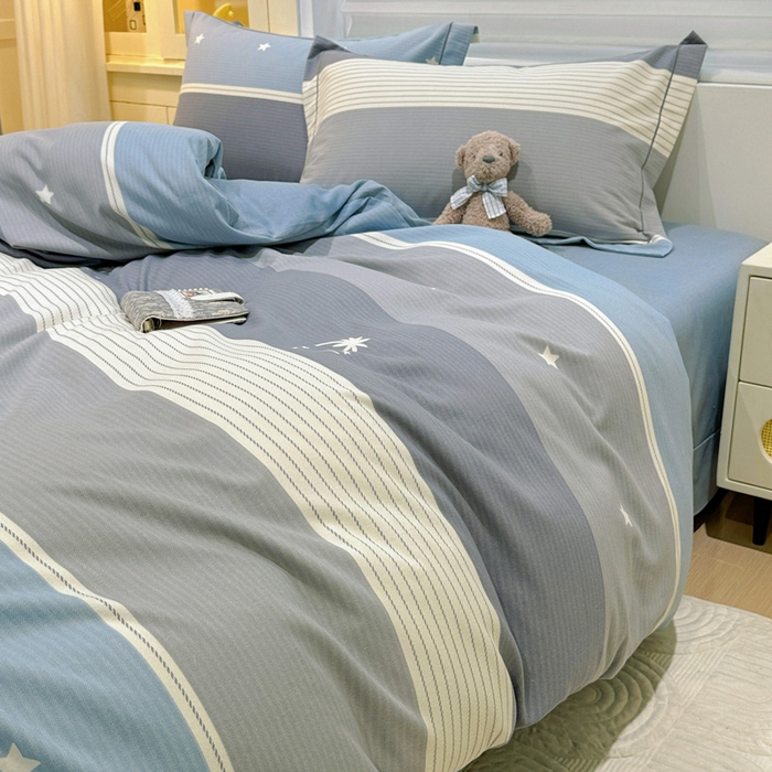 91家纺网 家纺一手货源 找家纺 卡普二店 2025新款全棉纯棉磨毛加厚单品系列-被套单件单被套 格利亚