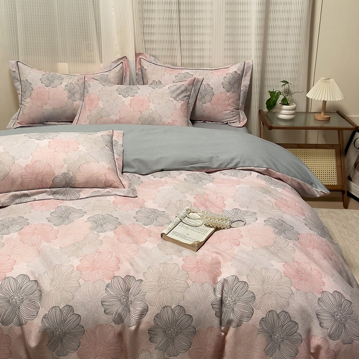 91家纺网 家纺一手货源 找家纺 卡普二店 2025新款全棉纯棉磨毛加厚单品系列-被套单件单被套 爱莲娜