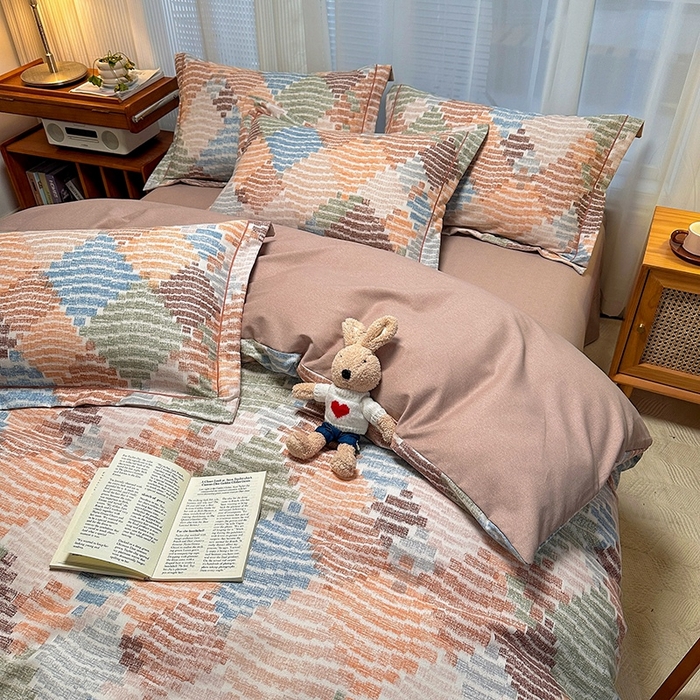 91家纺网 家纺一手货源 找家纺 卡普二店 2025新款全棉纯棉磨毛加厚单品系列-被套单件单被套 贝加尔