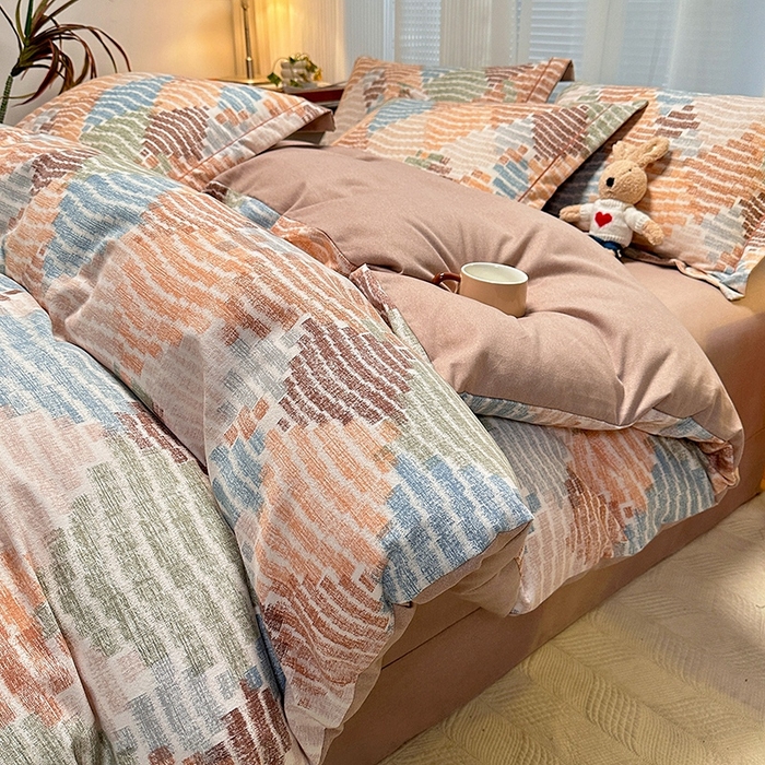 91家纺网 家纺一手货源 找家纺 卡普二店 2025新款全棉纯棉磨毛加厚单品系列-被套单件单被套 贝加尔