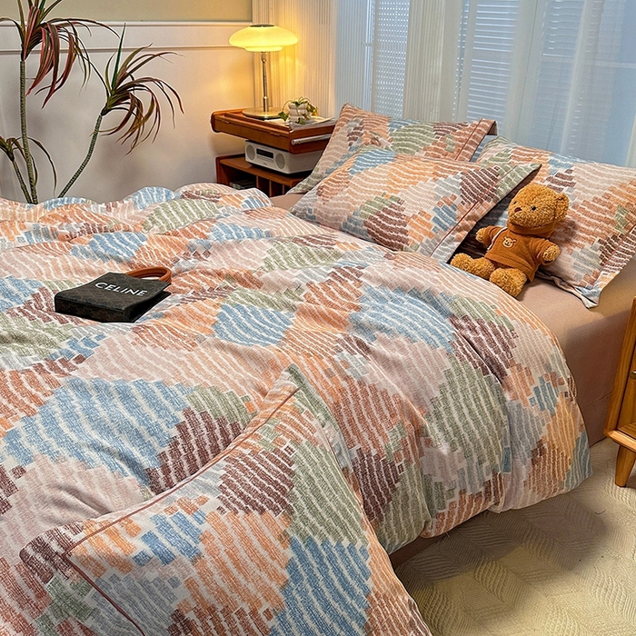 91家纺网 家纺一手货源 找家纺 卡普二店 2025新款全棉纯棉磨毛加厚单品系列-被套单件单被套 贝加尔