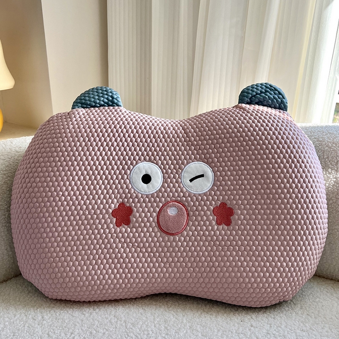 （总）诺可 2025新款凉感凉豆豆记忆枕猫肚枕枕头枕芯-小怪兽