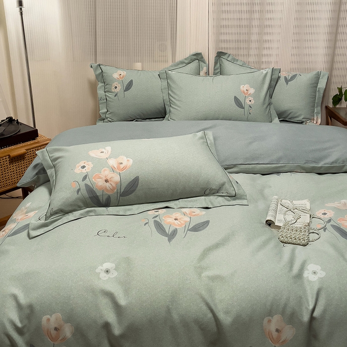 91家纺网 家纺一手货源 找家纺 卡普二店 2025新款全棉纯棉磨毛加厚单品系列-被套单件单被套 町香