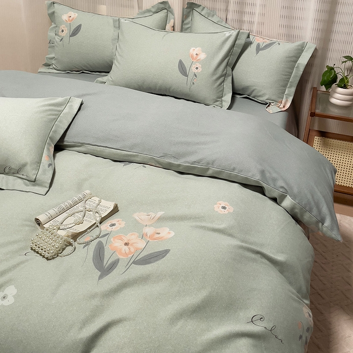 91家纺网 家纺一手货源 找家纺 卡普二店 2025新款全棉纯棉磨毛加厚单品系列-被套单件单被套 町香