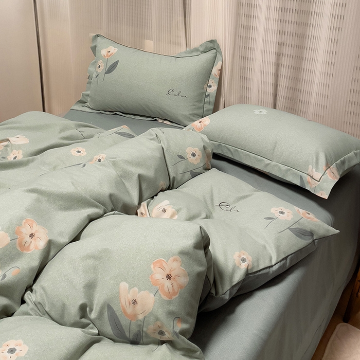 91家纺网 家纺一手货源 找家纺 卡普二店 2025新款全棉纯棉磨毛加厚单品系列-被套单件单被套 町香