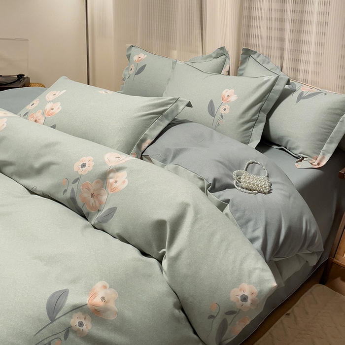 91家纺网 家纺一手货源 找家纺 卡普二店 2025新款全棉纯棉磨毛加厚单品系列-被套单件单被套 町香