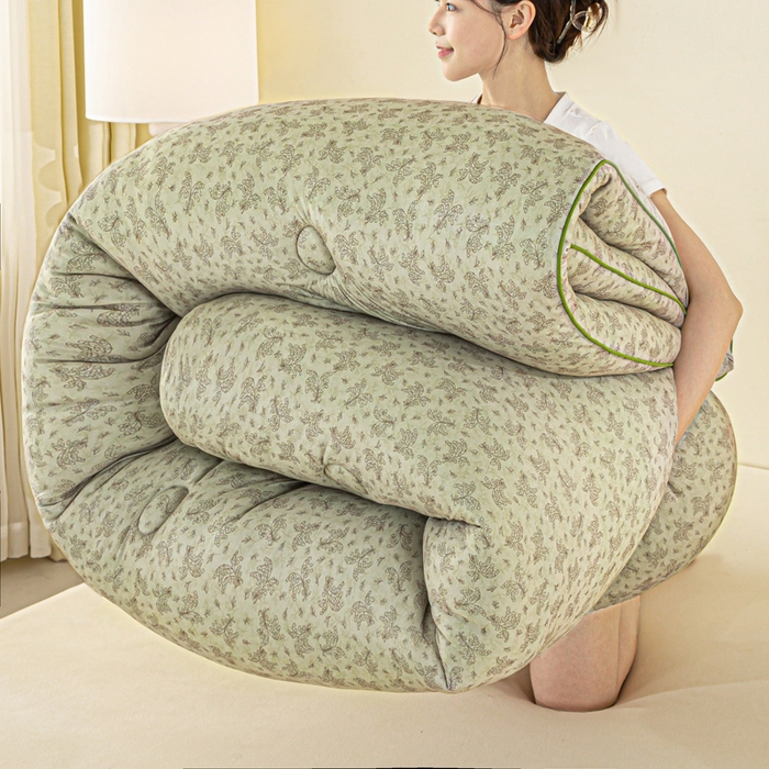 91家纺网 家纺一手货源 找家纺 恋之巢家纺 2025新款莫代尔针织大豆蛋白被子被芯 觅影