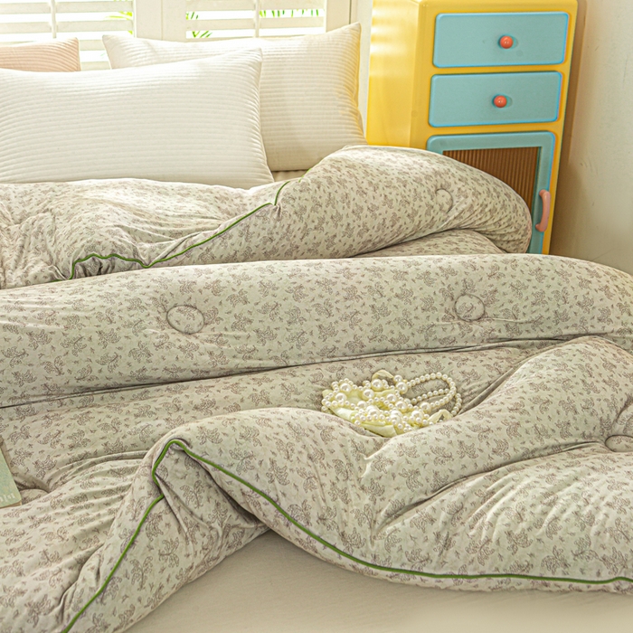 91家纺网 家纺一手货源 找家纺 恋之巢家纺 2025新款莫代尔针织大豆蛋白被子被芯 觅影