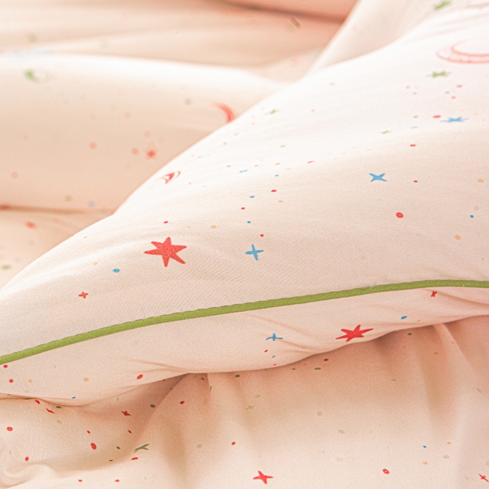 91家纺网 家纺一手货源 找家纺 恋之巢家纺 2025新款莫代尔针织大豆蛋白被子被芯 软糖月光兔