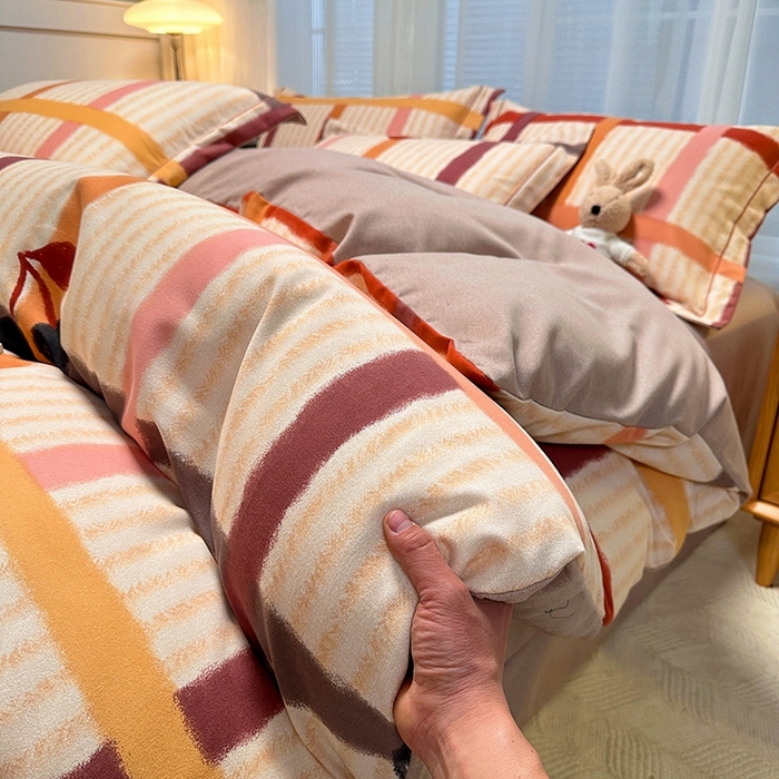 91家纺网 家纺一手货源 找家纺 卡普二店 2025新款全棉纯棉磨毛加厚单品系列-被套单件单被套 多伦多