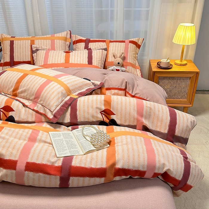 91家纺网 家纺一手货源 找家纺 卡普二店 2025新款全棉纯棉磨毛加厚单品系列-被套单件单被套 多伦多