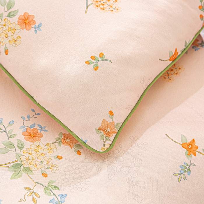 91家纺网 家纺一手货源 找家纺 恋之巢家纺 2025新款莫代尔针织大豆蛋白被子被芯 夕颜