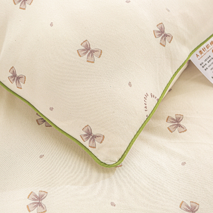 91家纺网 家纺一手货源 找家纺 恋之巢家纺 2025新款莫代尔针织大豆蛋白被子被芯 小家碧玉