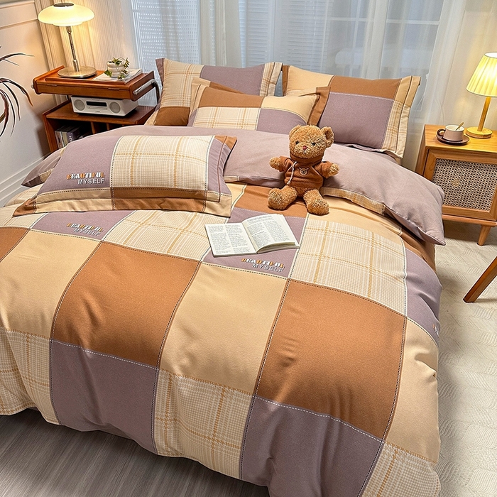 91家纺网 家纺一手货源 找家纺 卡普二店 2025新款全棉纯棉磨毛加厚单品系列-被套单件单被套 格莱美