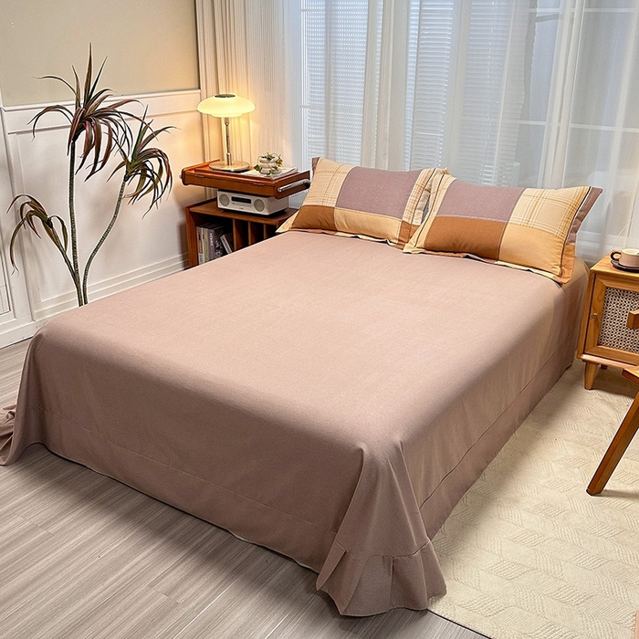 91家纺网 家纺一手货源 找家纺 卡普二店 2025新款全棉纯棉磨毛加厚单品系列-被套单件单被套 格莱美