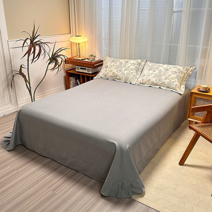 91家纺网 家纺一手货源 找家纺 卡普二店 2025新款全棉纯棉磨毛加厚单品系列-被套单件单被套 加州风情