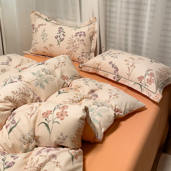 91家纺网 家纺一手货源 找家纺 卡普二店 2025新款全棉纯棉磨毛加厚单品系列-被套单件单被套 洛伊