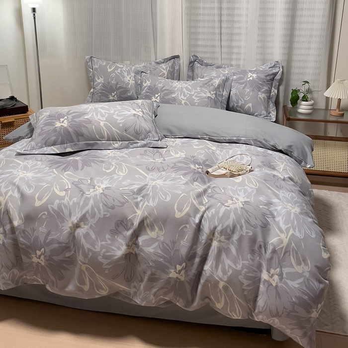 91家纺网 家纺一手货源 找家纺 卡普二店 2025新款全棉纯棉磨毛加厚单品系列-被套单件单被套 梦菲