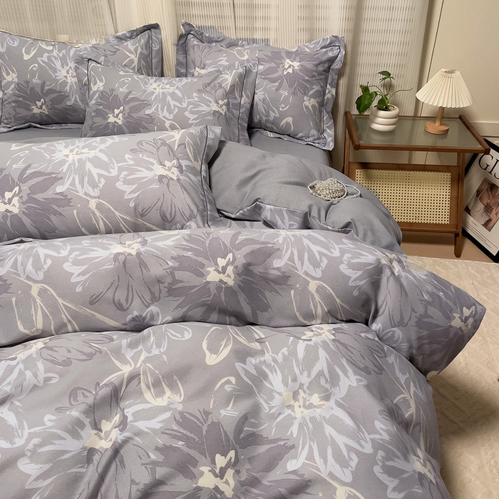 91家纺网 家纺一手货源 找家纺 卡普二店 2025新款全棉纯棉磨毛加厚单品系列-被套单件单被套 梦菲