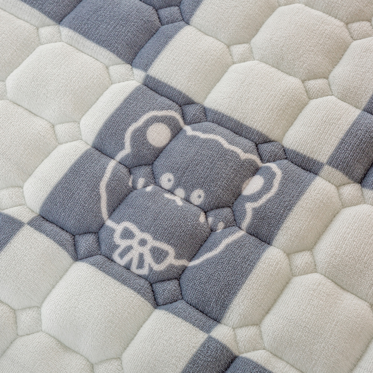 91家纺网 家纺一手货源 找家纺 眠势力 2025新款牛奶绒学生床宿舍床垫夹棉加厚床褥子秋冬季保暖床护垫 棋盘格