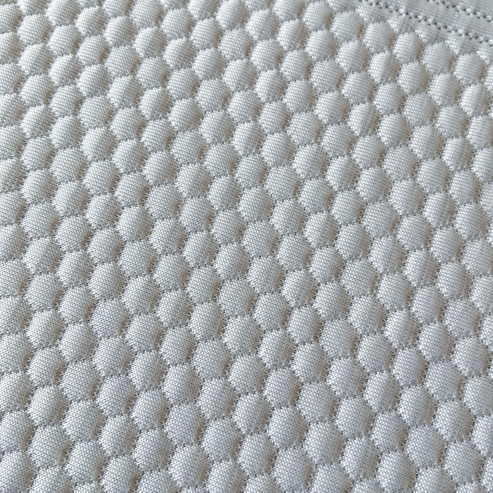 91家纺网 家纺一手货源 找家纺 缦吉 2025款中分子冰豆豆凉席席子-几何蝶 几何蝶-灰色