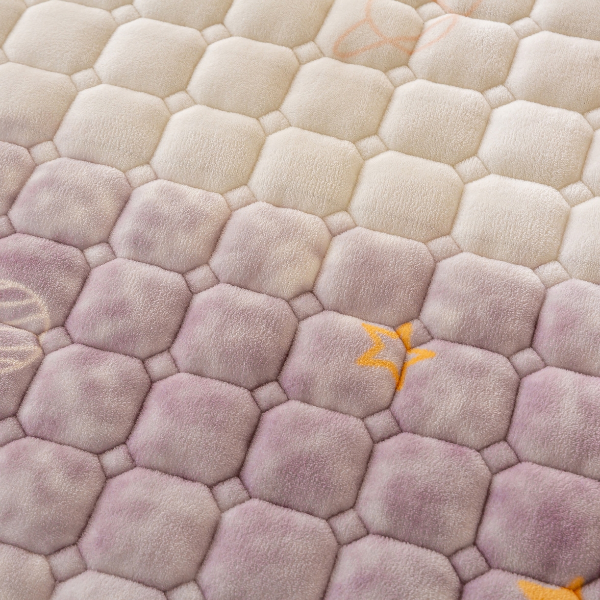 91家纺网 家纺一手货源 找家纺 眠势力 2025新款牛奶绒学生床宿舍床垫夹棉加厚床褥子秋冬季保暖床护垫 梦幻星空