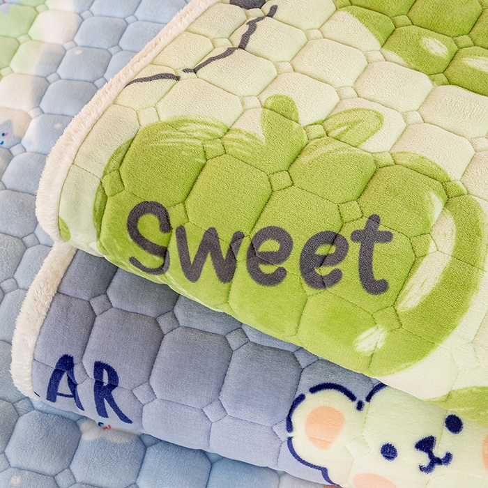 91家纺网 家纺一手货源 找家纺 眠势力 2025新款牛奶绒学生床宿舍床垫夹棉加厚床褥子秋冬季保暖床护垫 组合图（仅供展示）