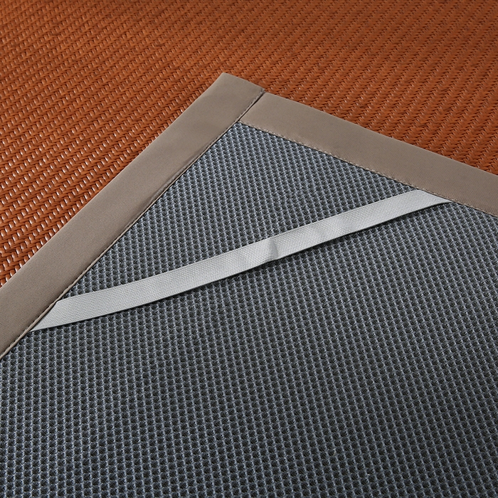 91家纺网 家纺一手货源 找家纺 （总）缦吉 2025款PE冷感加厚刺绣款藤席凉席席子