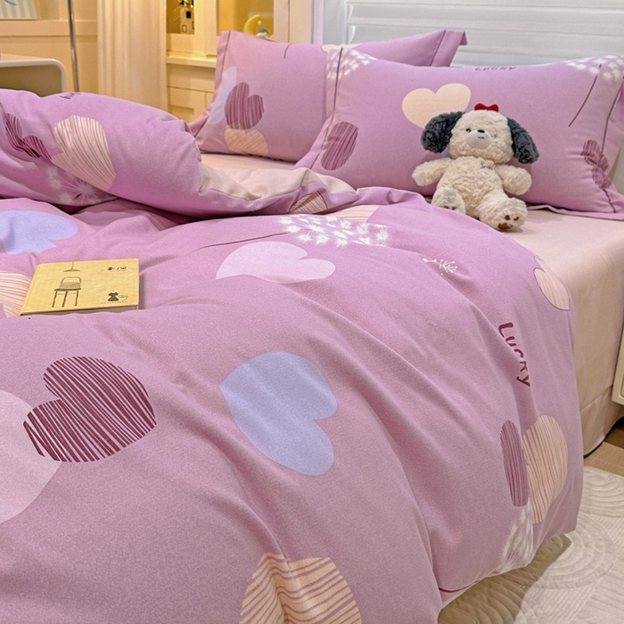 91家纺网 家纺一手货源 找家纺 （总）卡普二店 2025新款全棉纯棉磨毛加厚单品系列-被套单件单被套